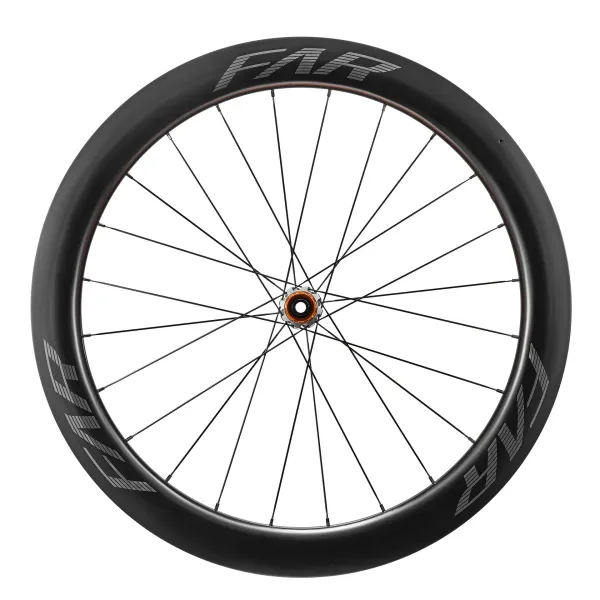 FARSPORTS 2026 C Series C6 – Roues carbone 58 mm à rayons acier