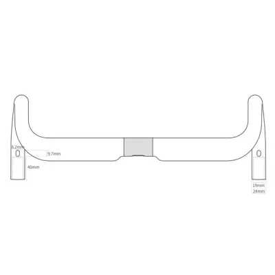 Yoeleo H11 ST1 Aero – T700 Carbon Road Handlebar 31.8 mm