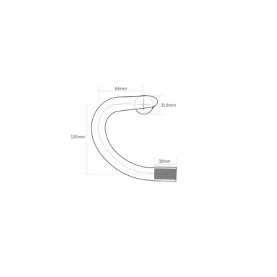 Yoeleo H11 ST1 Aero – T700 Carbon Road Handlebar 31.8 mm