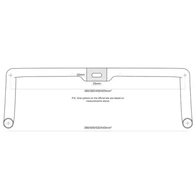 Yoeleo H11 Aero – T700 Carbon Road Handlebar 31.8 mm