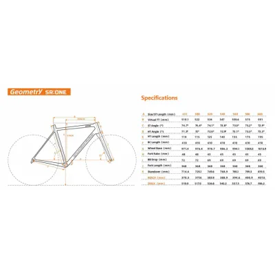Quick Pro SR:ONE FRAME – Ultra-Light Carbon Road Bike Frame