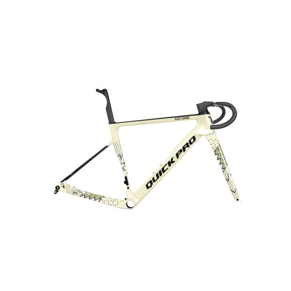 Quick Pro GR:ONE FRAME – Cadre Gravel Carbone Performance & Polyvalence