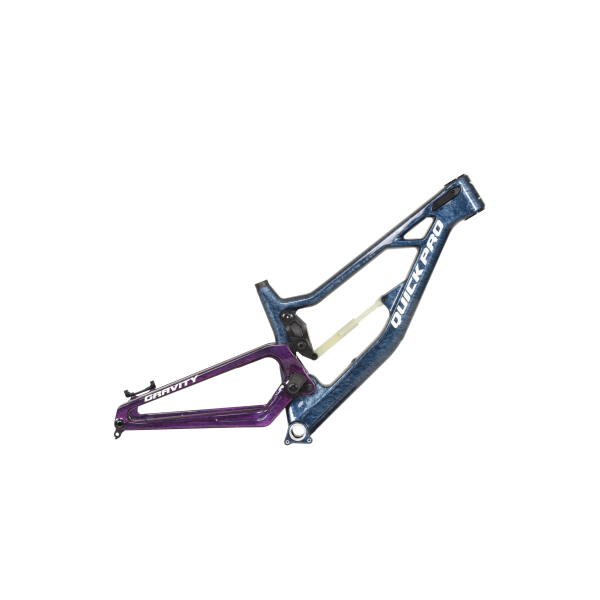 Quick Pro GRAVITY FRAME – Cadre VTT Tout-Suspendu Carbone Gravity & Enduro