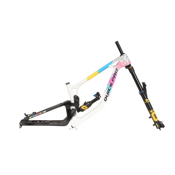 Quick Pro FORCE ENDURO FRAME – Cadre VTT Enduro Carbone Haute Performance