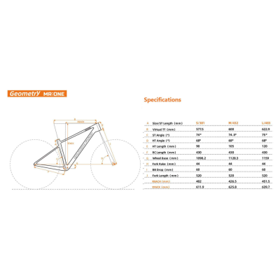 Quick Pro MR:ONE FRAME – Cadre Route Carbone Léger & Polyvalent