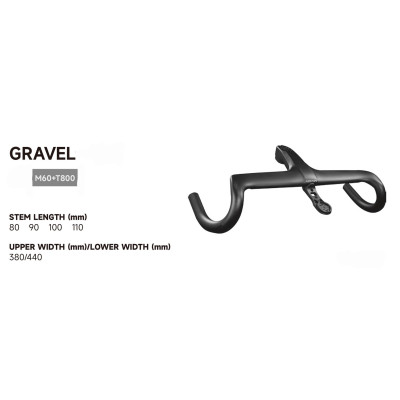 INCOLOR Voyager Gravel Frameset – Cadre Gravel Carbone T800 Ultra-Léger