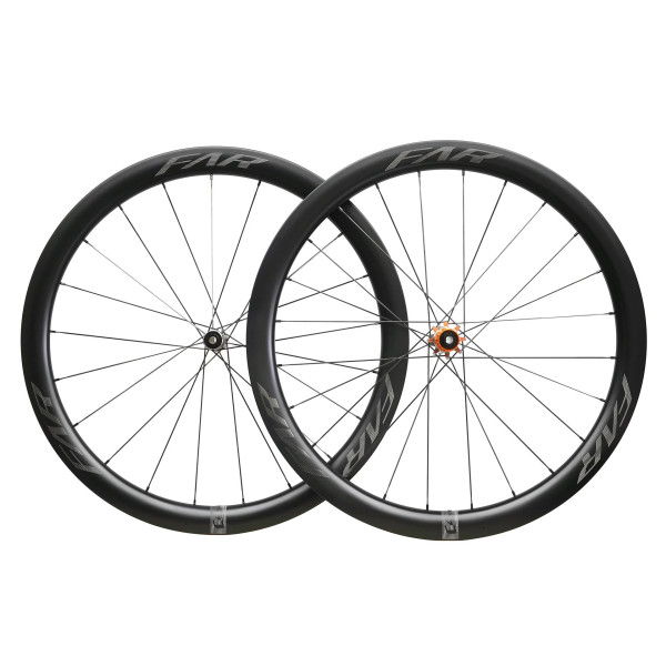 FARSPORTS 2026 C Series C4 – 45 mm Carbon Wheelset with Steel Spokes