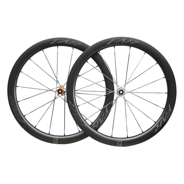 FARSPORTS 2026 S Series S5 – Roues carbone 50 mm à rayons carbone