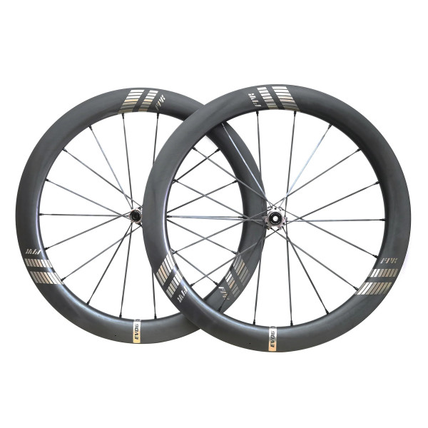 FARSPORTS 2026 EVO S Series EVOs6 CS – Roues carbone 58 mm à rayons carbone CeramicSpeed
