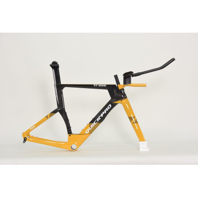Quick Pro TT:ONE FRAME – Cadre Carbone Aéro pour Contre-la-Montre & Triathlon