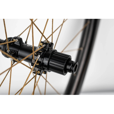 GOOSYNN Ti-Fi R30 Pro – Paire de roues vélo route carbone ultra-légère